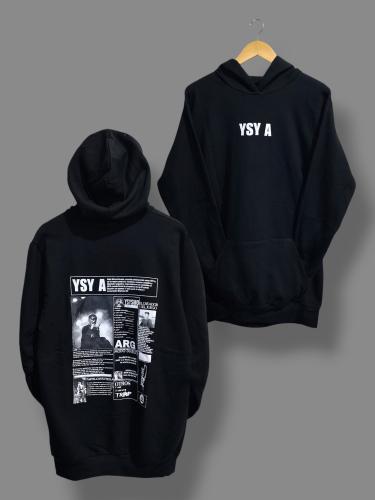 Buzos Oversize Frizados Duki Trueno Tiago Ysy Paulo Cantantes Bad Bunny - Bandas - Miniatura 8
