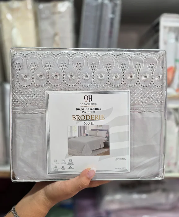 Sabanas Broderi Queen Size