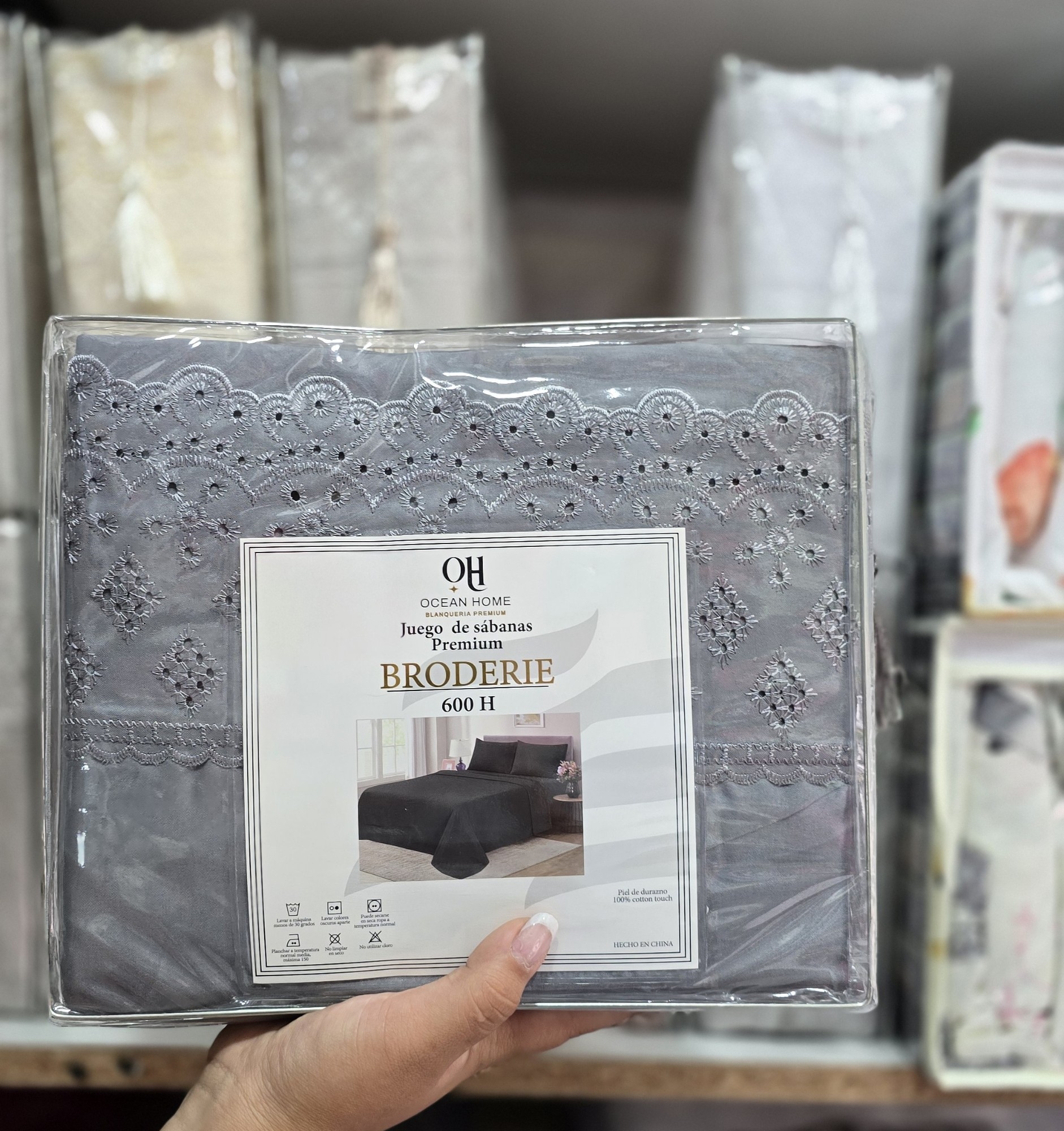 Sabanas Broderi Queen Size - Imagen 2