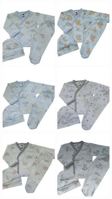 Sets 3 Piezas Estampado