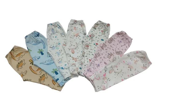 Pantalon Estampado de Algodón