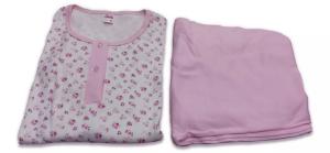 Pijama Señora Interlock Puro Algodón - Miniatura 6