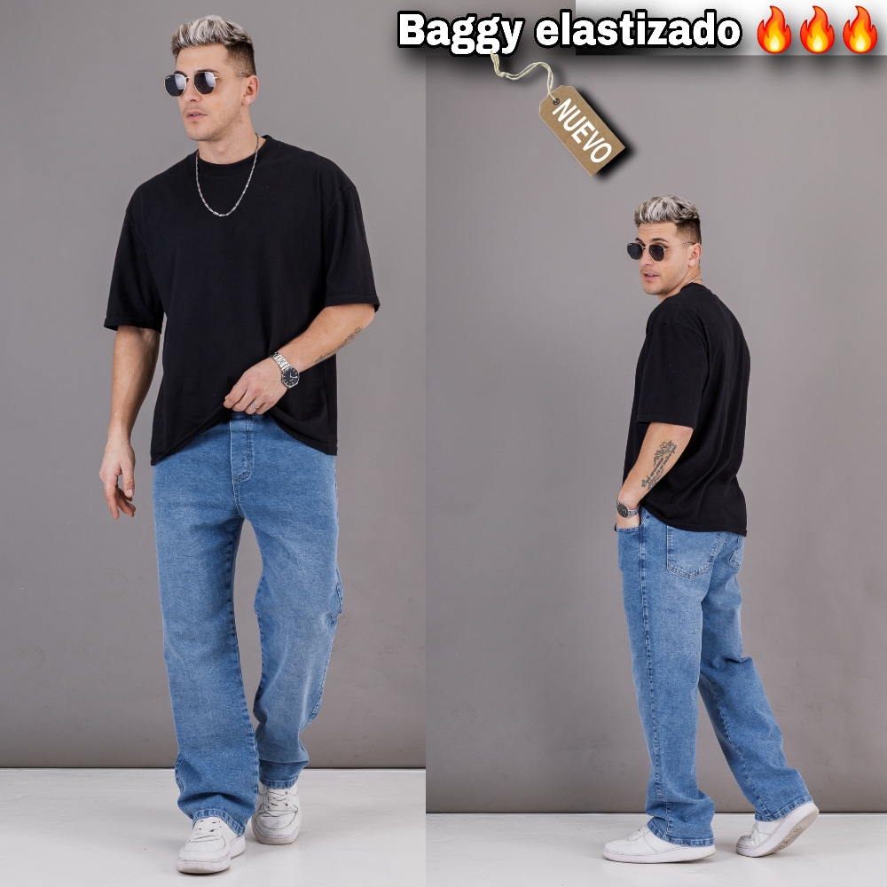 Jeans Elástico en la Cintura (elastizados) $ 21,000 X Curva $ 22000 X Mayor - Imagen 2