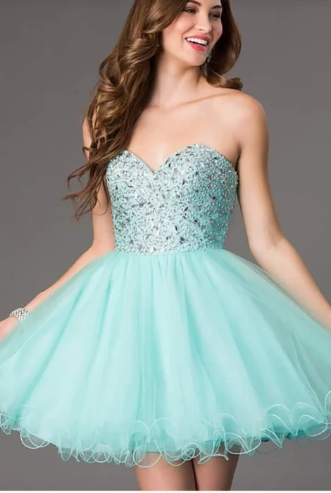 Vestido de 15  Corto Unico Color