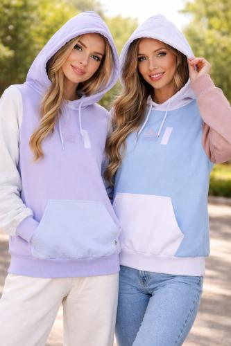 Buzo Combinado Oversize Dama Friza
