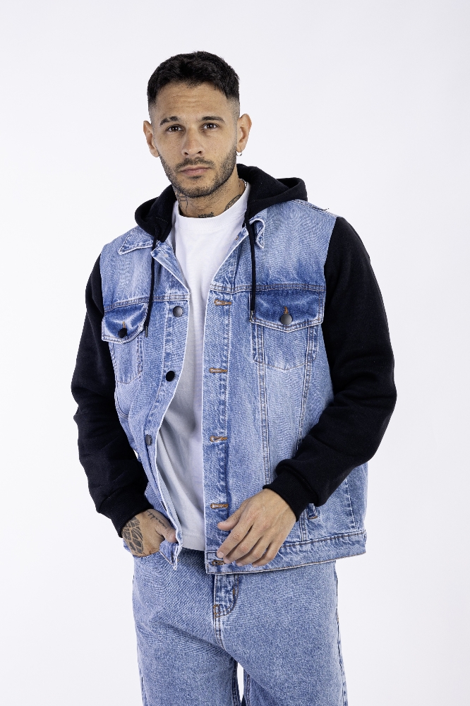Camperas de Jeans C/frisa de Hombre - Imagen 2