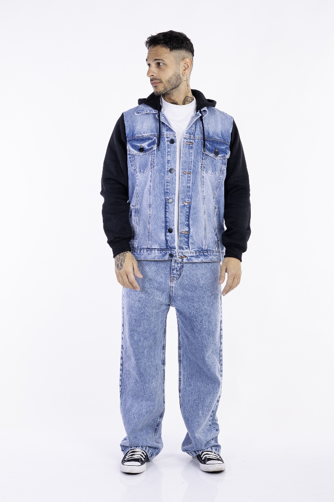 Camperas de Jeans C/frisa de Hombre - Imagen 3