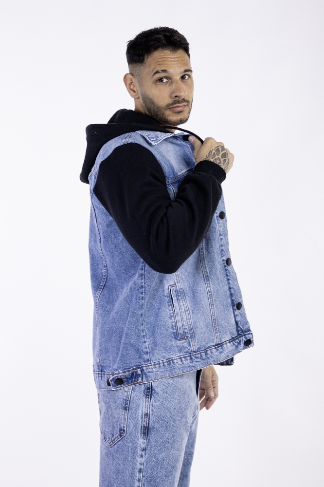 Camperas de Jeans C/frisa de Hombre - Imagen 4