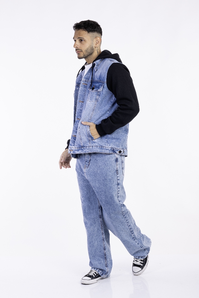Camperas de Jeans C/frisa de Hombre - Imagen 5