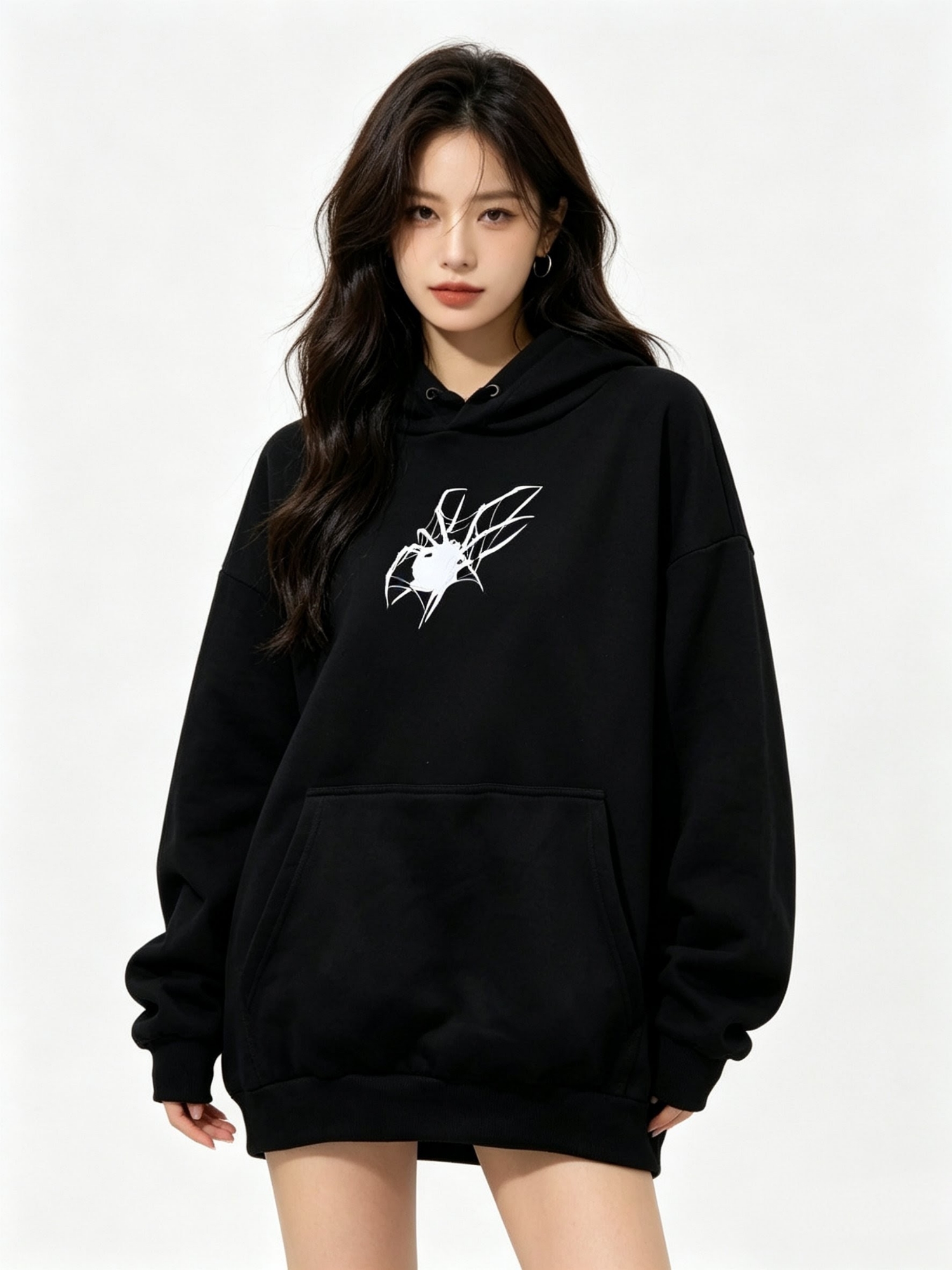 Buzos Oversize Frizados Venomous Scorpion Spider Diseño Araña - Imagen 6