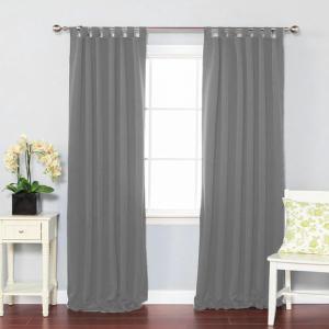 Cortina Ambiente Tropical Liso 2 Paños 1.35x2.00mts