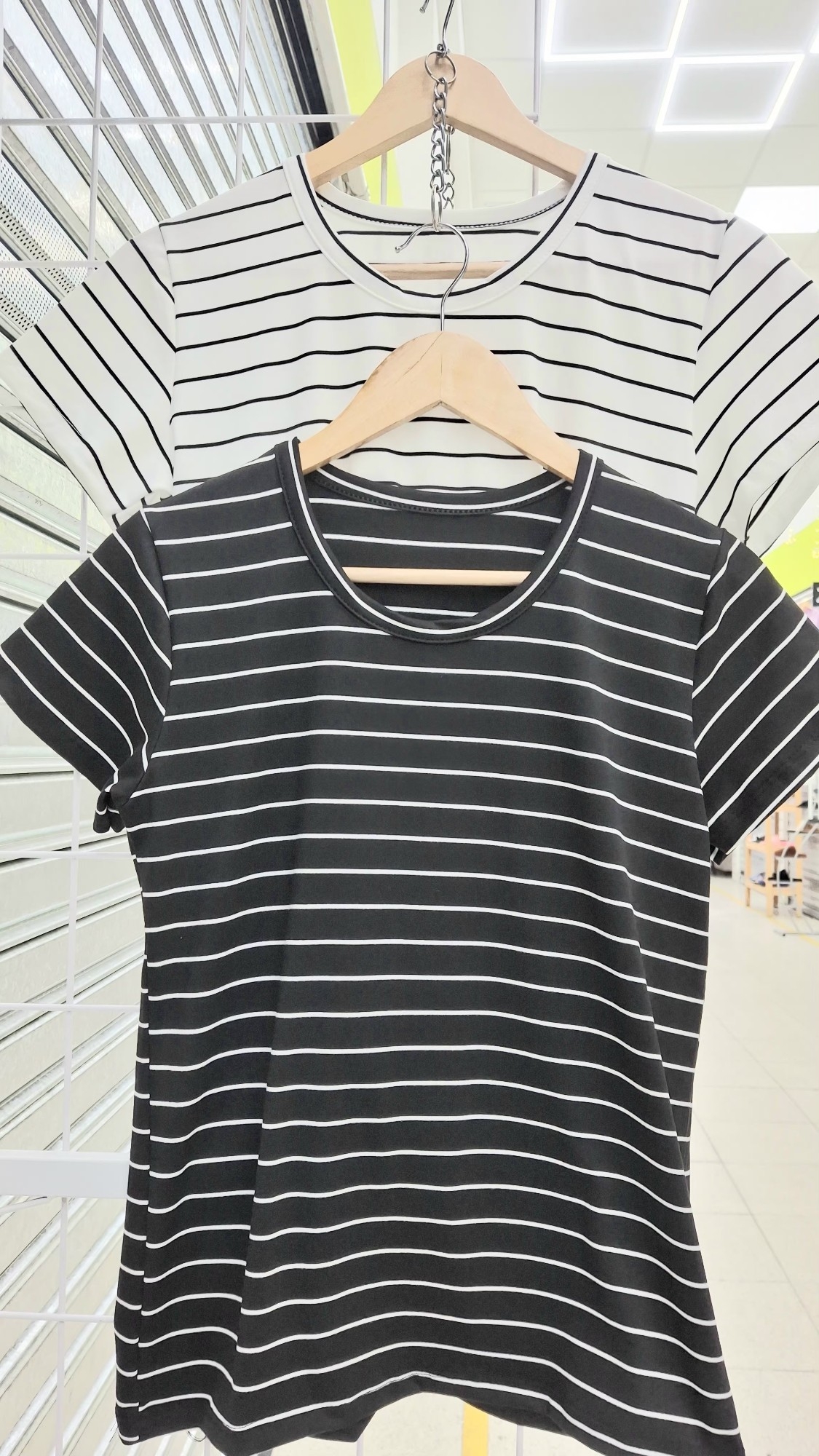 Remeras Rayada X Talles - Modal Hilo Color - Imagen 2