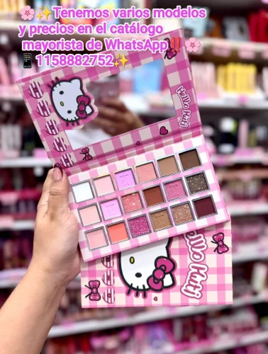 Paleta de Sombras con Espejo Mediana (varios Modelos en Cada Foto)