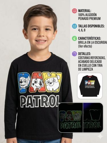 Camiseta Personajes con Brillo en la Oscuridad - Miniatura 3