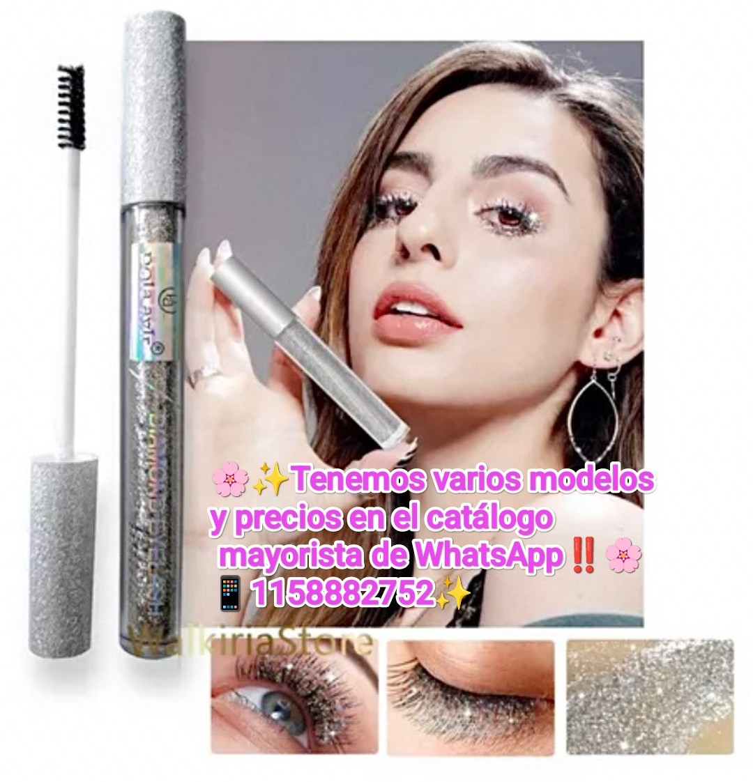 Mascara de Pestañas con Gliters (super Duraderas) - Imagen 1