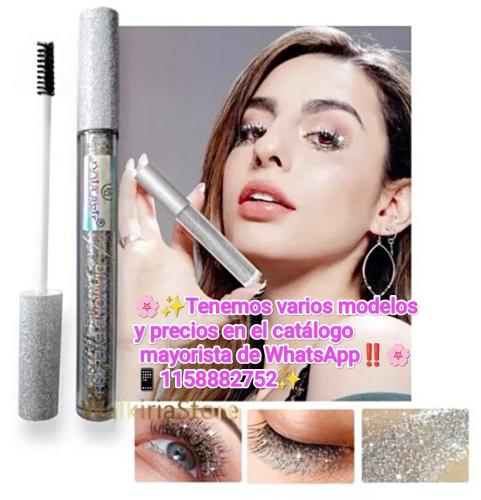 Mascara de Pestañas con Gliters (super Duraderas)