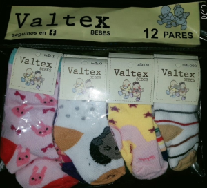 Media de Bebe Valtex Estampados - Miniatura 2
