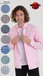 Camisa Cuadros Clásica Talle Comun