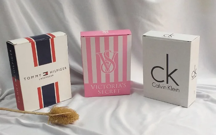 Cajas para Boxer, Bralete y Bombachas
