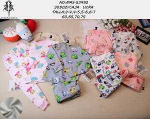 Conjunto Pijama Frizada de Niños Importados Bb