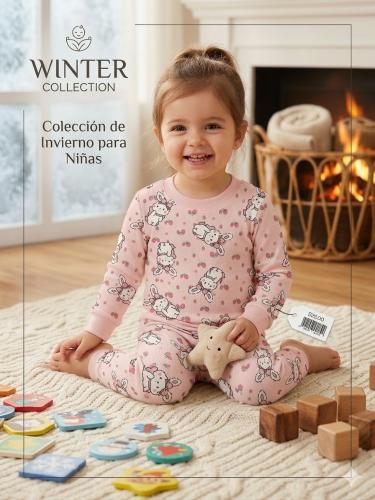 Conjunto Pijama Frizada de Niños Importados Bb - Miniatura 3