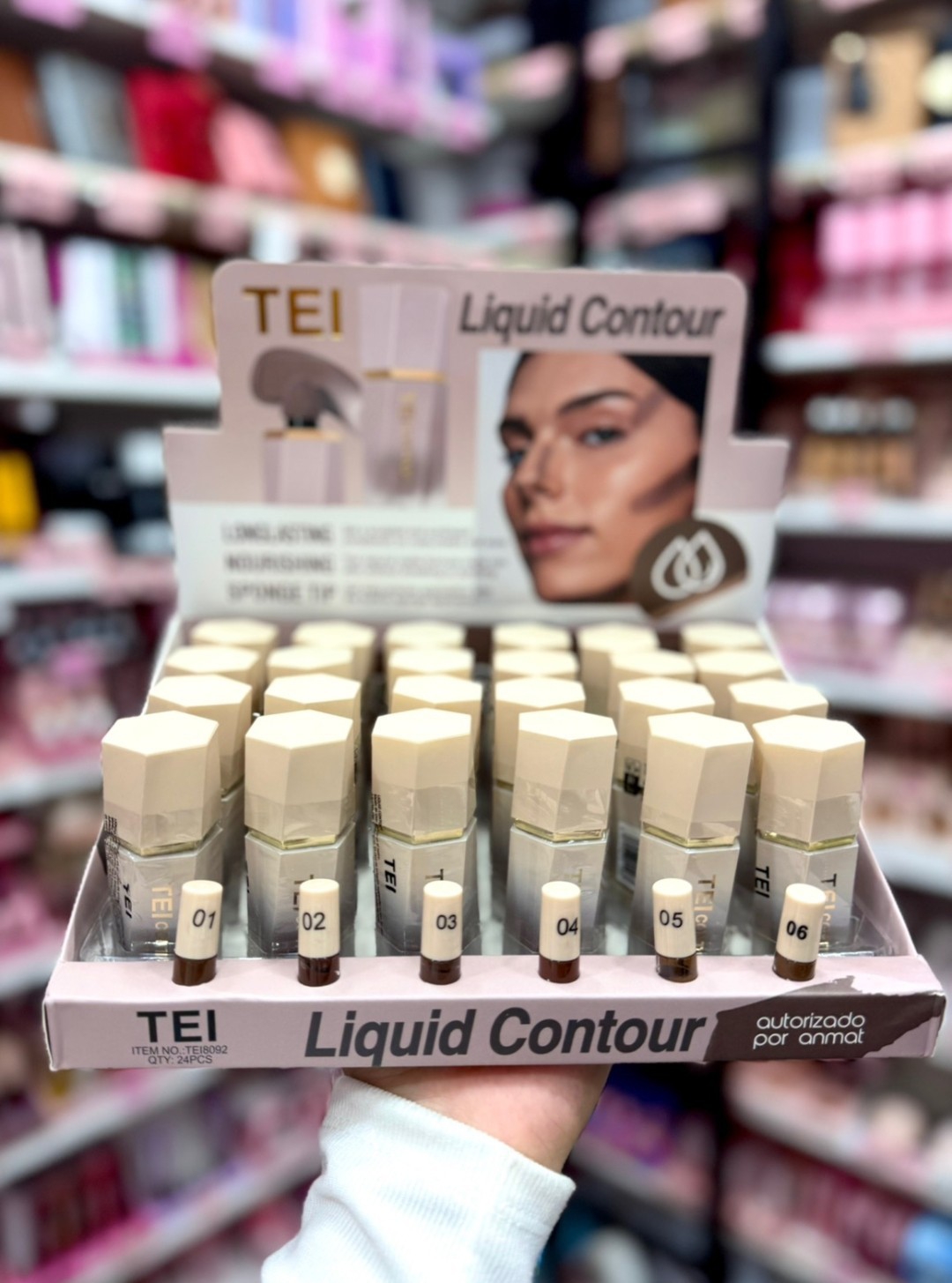 Contorno Liquido con Esponja de Tei (aprobado por Anmat) - Imagen 5