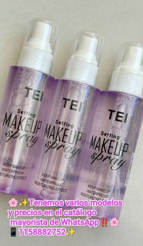 Fijador de Maquillaje en Spray de Tei (a Prueba de Agua & Aprobado por Anmat)