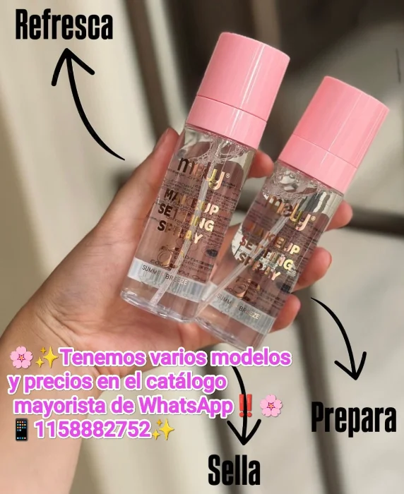 Fijador Maquillaje de Mely (aprobado por Anmat)