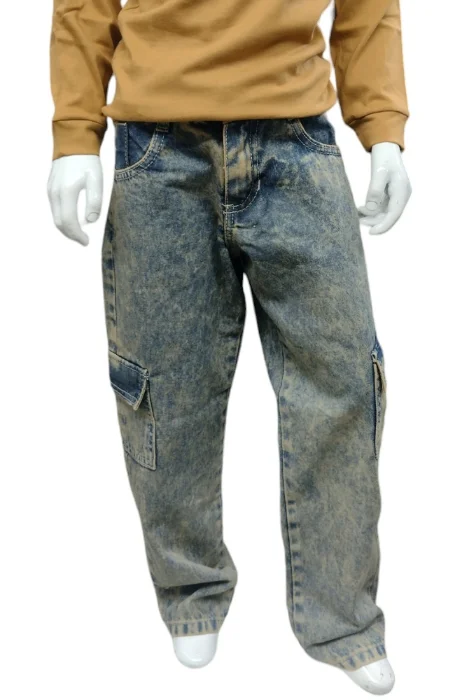 Jeans Cargo Oversize de Niño