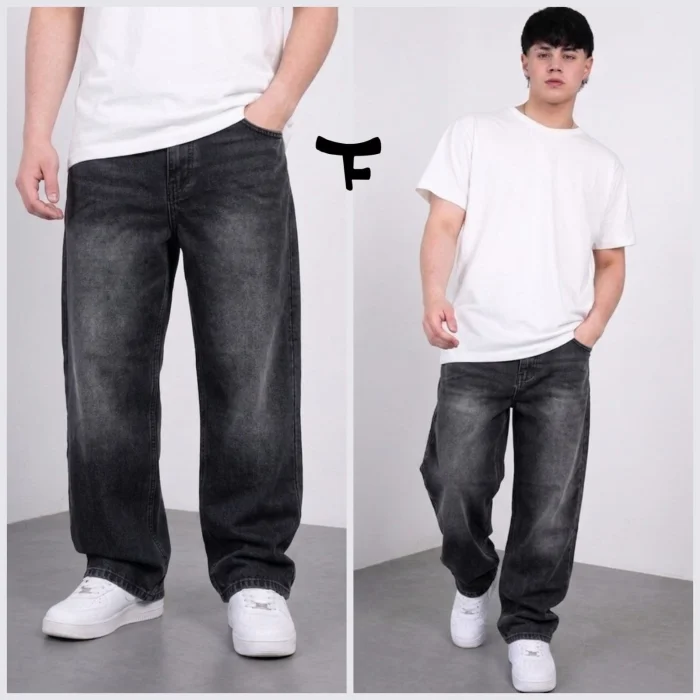 Baggy de Hombre Gris Localizado