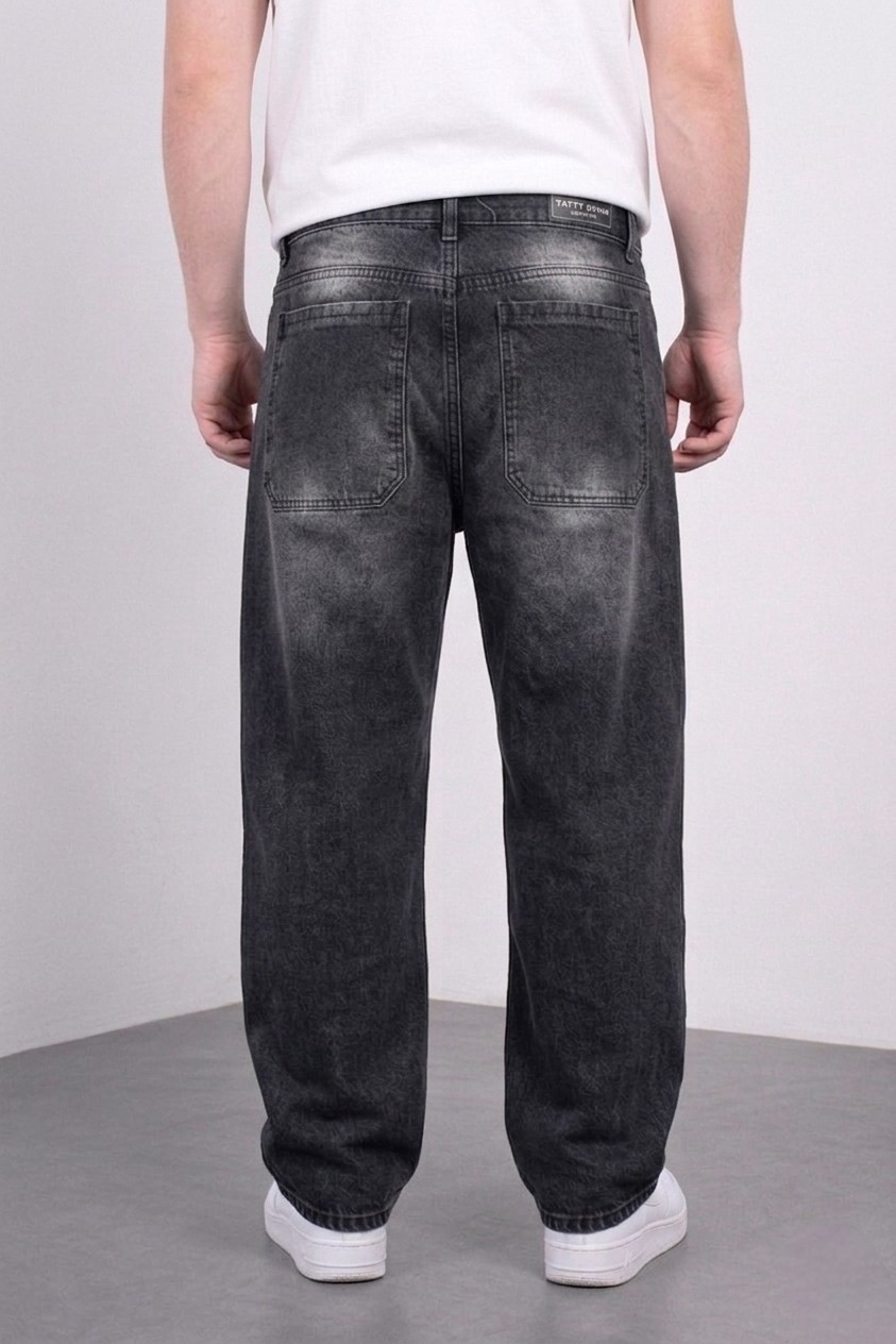 Baggy de Hombre Gris Localizado - Imagen 2