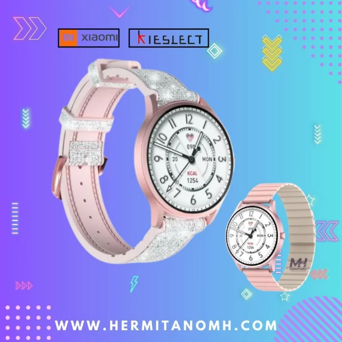 Reloj Kieslect Rosa