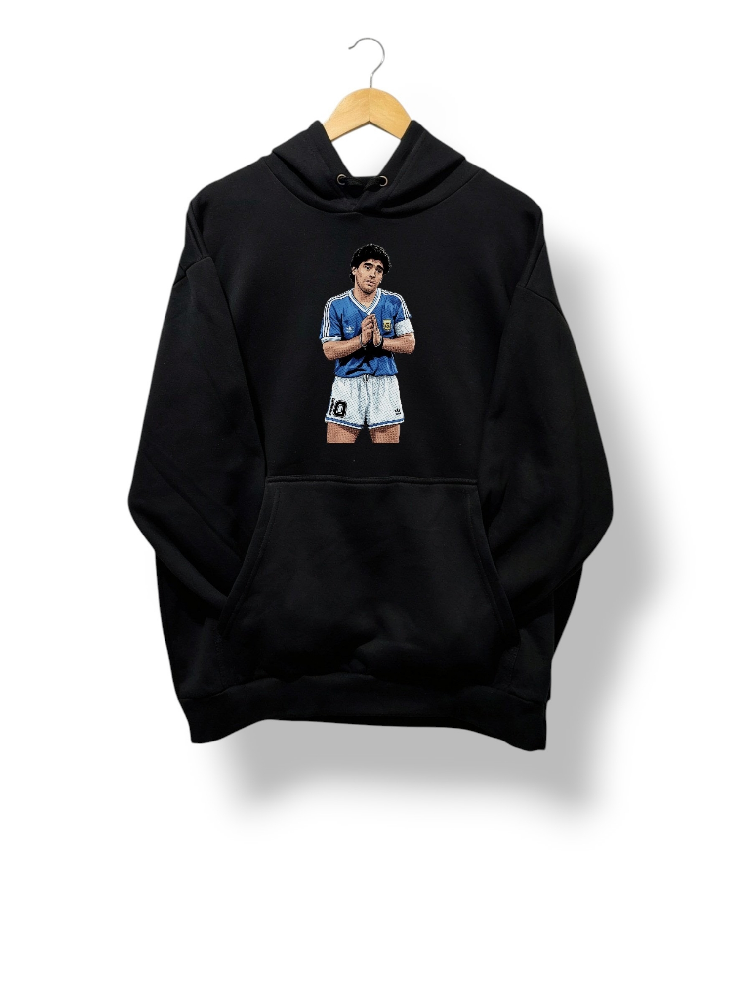 Buzo Frizado Messi Maradona Argentina Frisa - Imagen 4