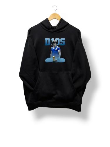 Buzo Frizado Messi Maradona Argentina Frisa - Miniatura 6