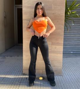 Jeans Oxfor Negro (calze Mega Perfecto)