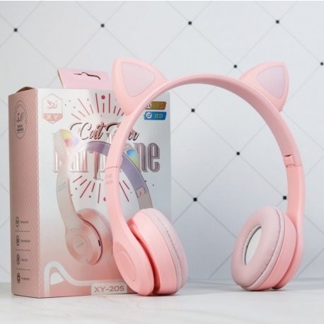 Auricular Vincha Gatito Bt C/luz - Imagen 2