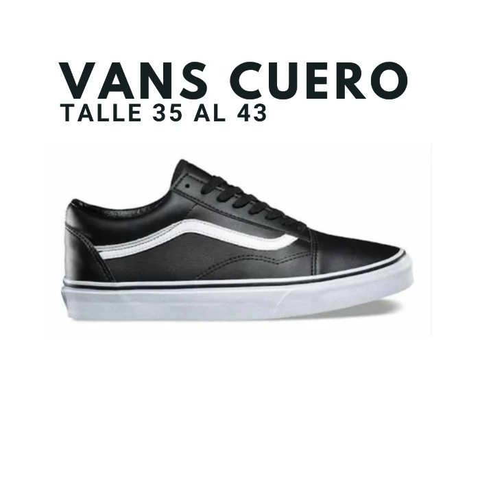 Zapatilla Estilo Van S Talles Grandes (art 5010)