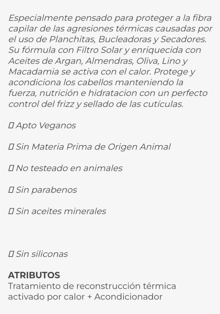 System3 Protector Térmico Óleos Vitales X 200ml - Imagen 3