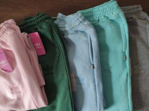 Pantalon Adidas Frisado Liso de Mujer - Miniatura 2