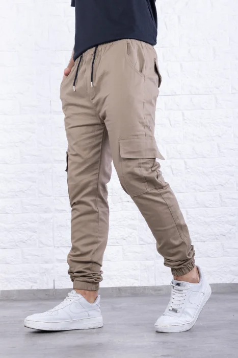 Jogger Cargo Gabardina