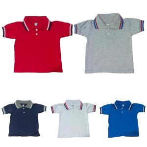 Chombas de Bebe Jersey Peinado