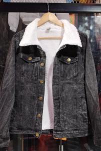 Campera Jeans con Corderito Griss - Miniatura 2