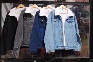 Campera Jeans con Corderito Griss - Miniatura 4