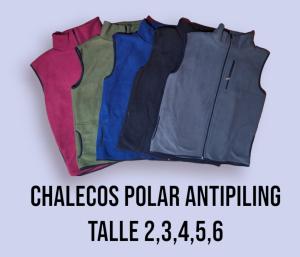 Chaleco Polar Antipilín