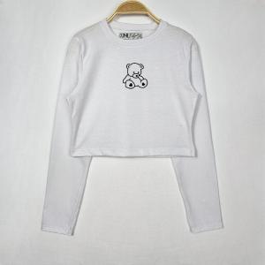 Nena - Camiseta Crop Teddy