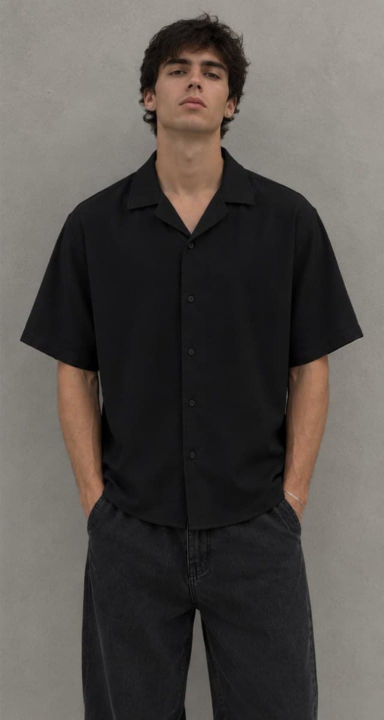Camisa Boxy Lino Cey - Imagen 2