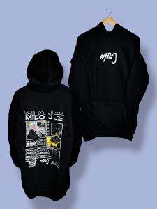 Buzo Frizado Over Emilia Duki Trueno Bad Bunny Tiago Milo J Paulo - Miniatura 8