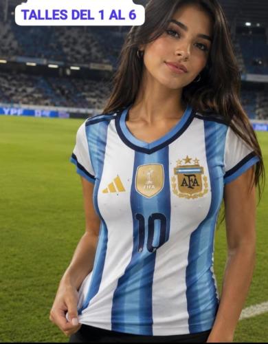 Camiseta Dama Argentina