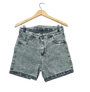 Short Talle Especial Gris Nevado Elastizado - Miniatura 1