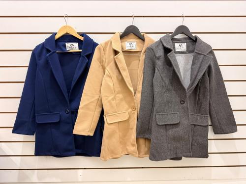 Tapado Blazer Paño Moda - Miniatura 3